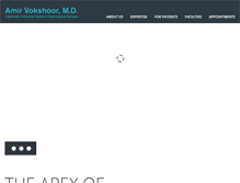 Tablet Screenshot of neurosurgicalspine.com